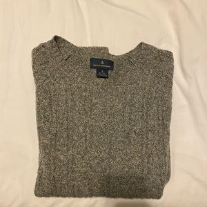 Brooks Brothers small men’s grey wool sweater